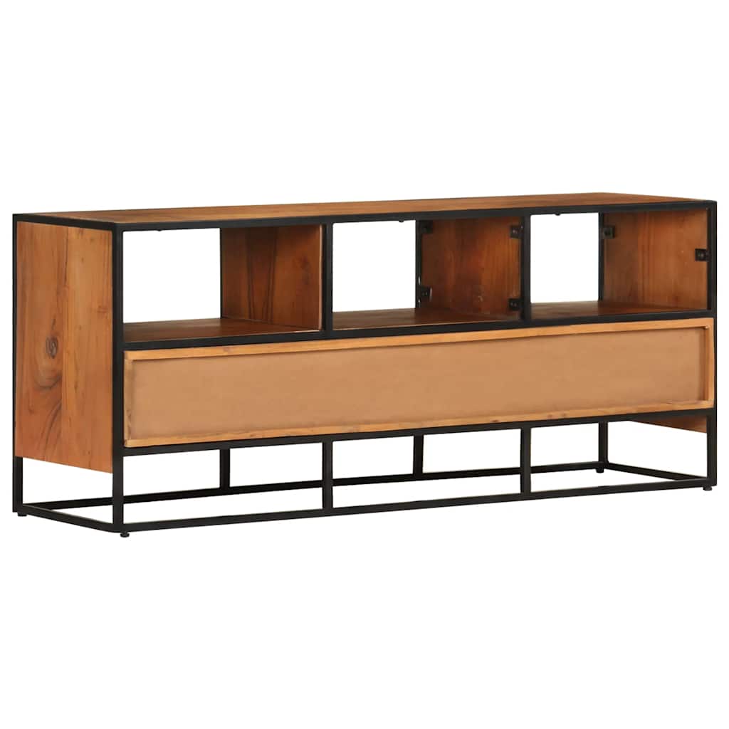 vidaXL TV-Schrank 110x30x45 cm Massivholz Akazie