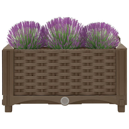 vidaXL Hochbeet 40x40x23 cm Polypropylen