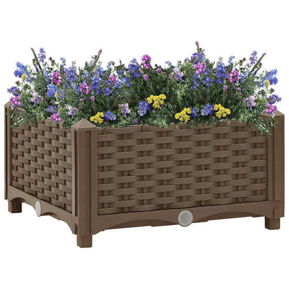 vidaXL Hochbeet 40x40x23 cm Polypropylen