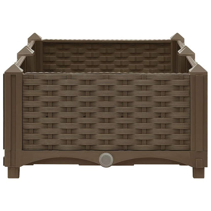 vidaXL Hochbeet 80x40x23 cm Polypropylen