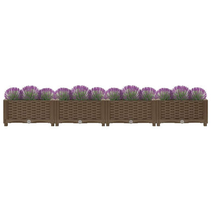 vidaXL Hochbeet 160x40x23 cm Polypropylen