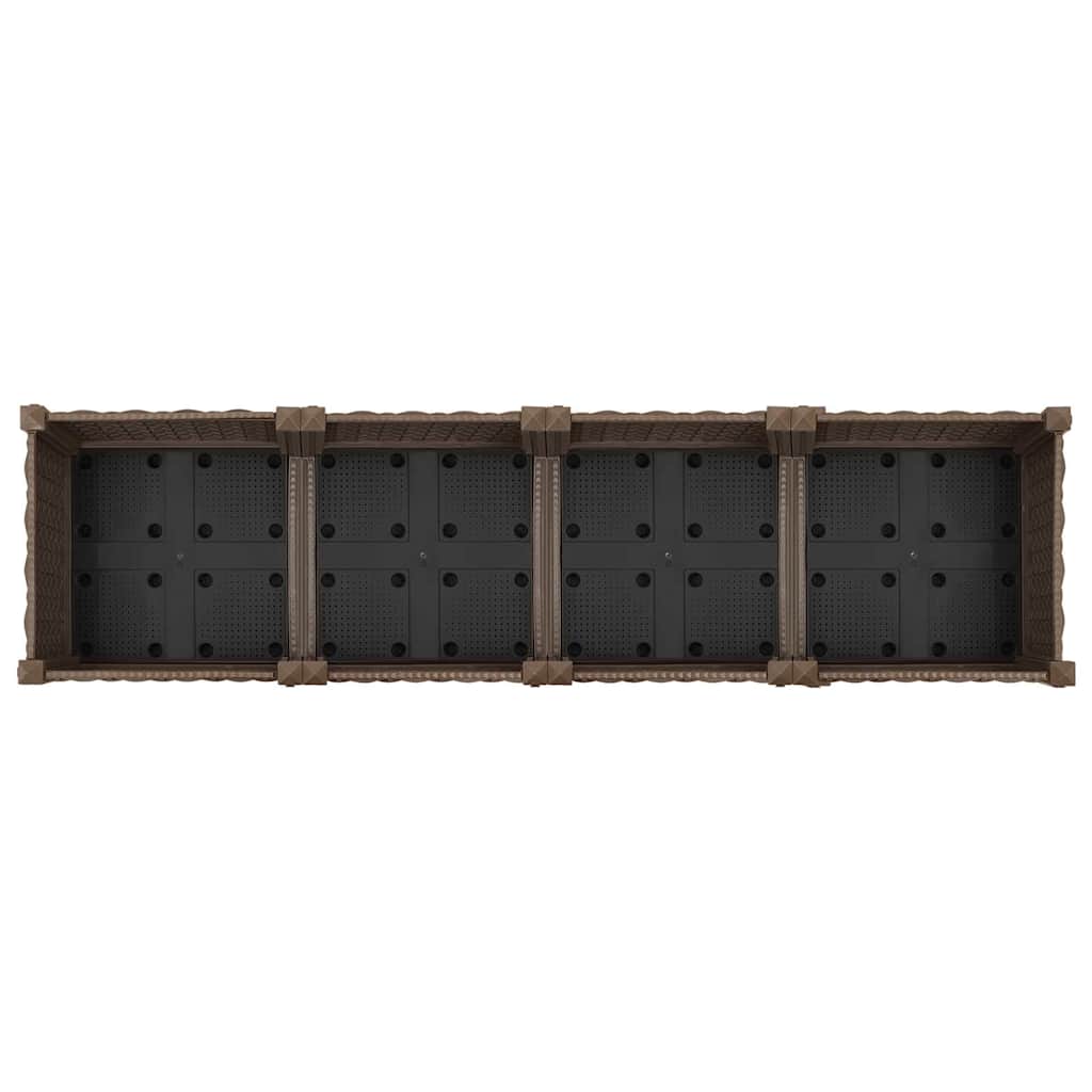vidaXL Hochbeet 160x40x23 cm Polypropylen