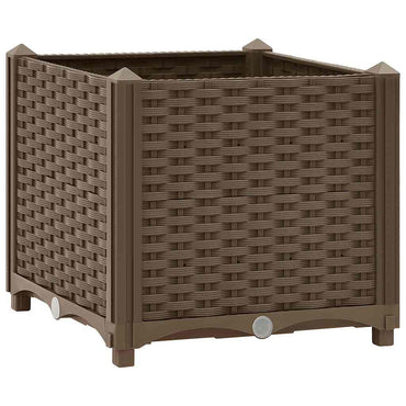 vidaXL Hochbeet 40x40x38 cm Polypropylen