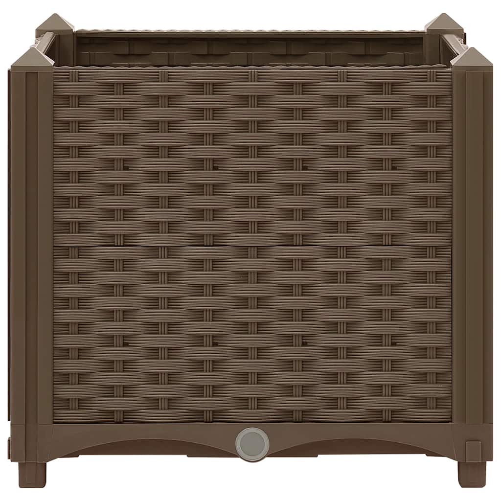 vidaXL Hochbeet 40x40x38 cm Polypropylen