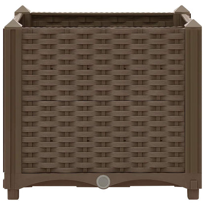 vidaXL Hochbeet 40x40x38 cm Polypropylen