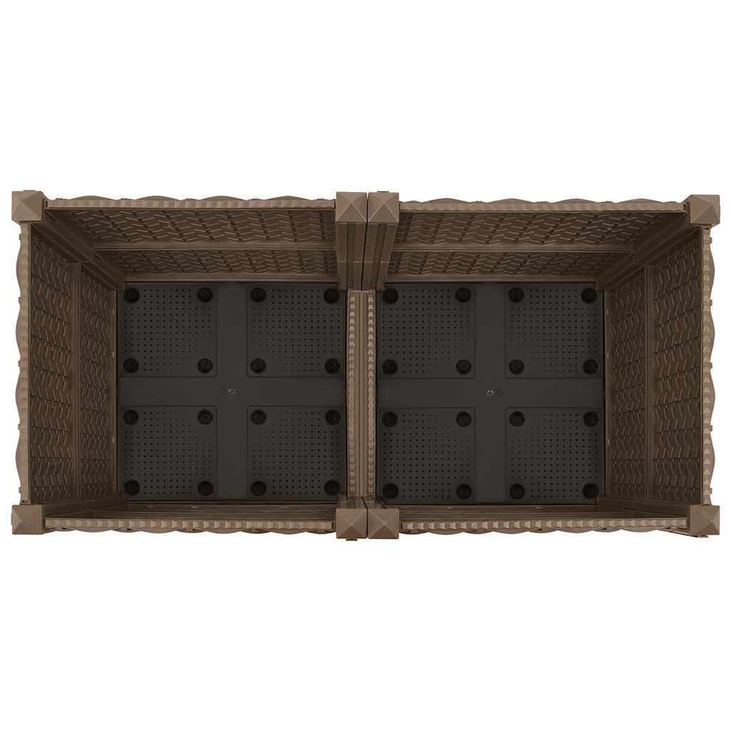 vidaXL Hochbeet 80x40x38 cm Polypropylen