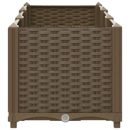 vidaXL Hochbeet 120 x 40 x 38 cm Polypropylen