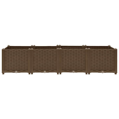 vidaXL Hochbeet 160 x 40 x 38 cm Polypropylen