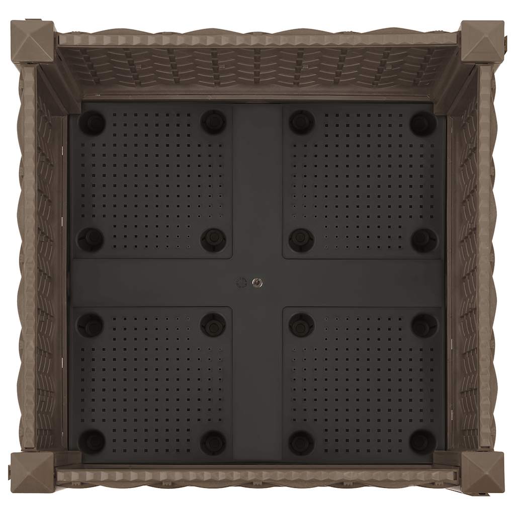 vidaXL Hochbeet 40x40x71 cm Polypropylen