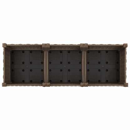 vidaXL Hochbeet 120x40x71 cm Polypropylen