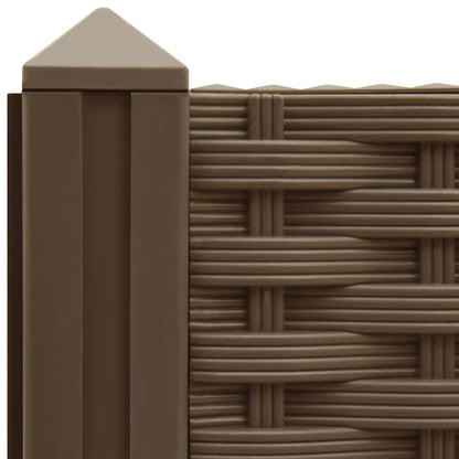 vidaXL Hochbeet 80x80x23 cm Polypropylen