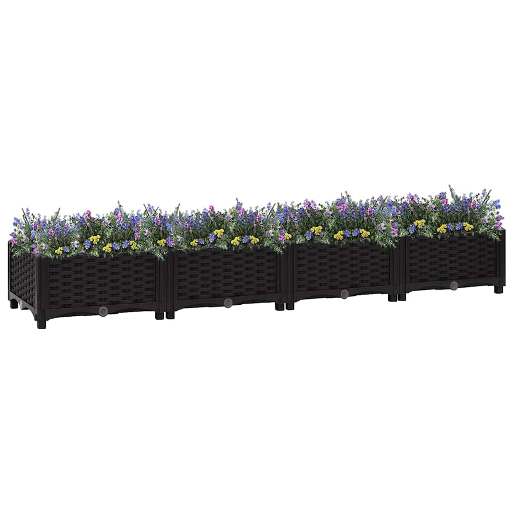 vidaXL Hochbeet 160x40x23 cm Polypropylen