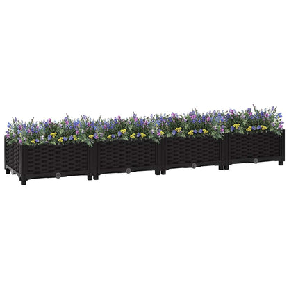 vidaXL Hochbeet 160x40x23 cm Polypropylen