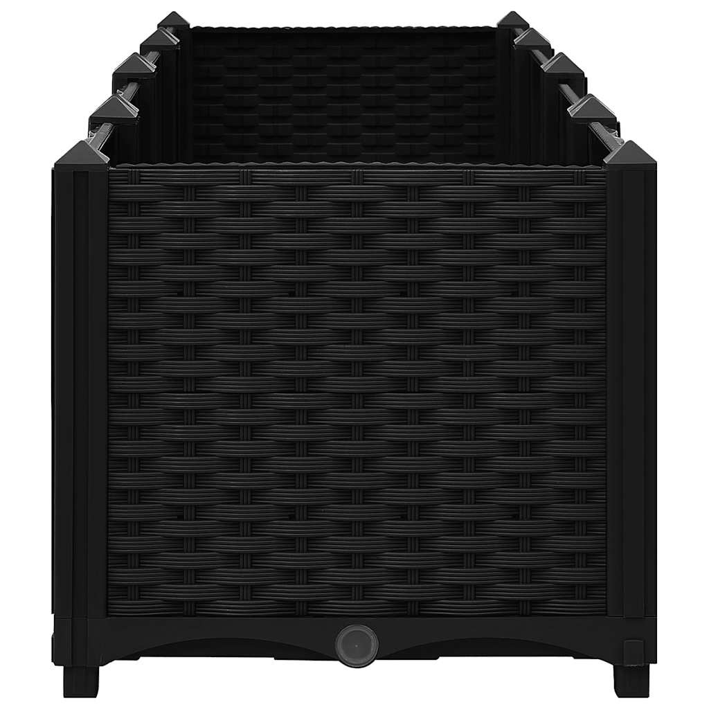 vidaXL Hochbeet 160x40x38 cm Polypropylen