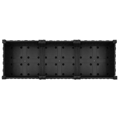 vidaXL Hochbeet 120x40x71 cm Polypropylen