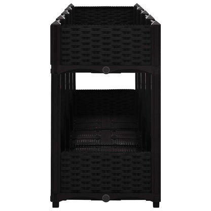 vidaXL Hochbeet 160x40x71 cm Polypropylen