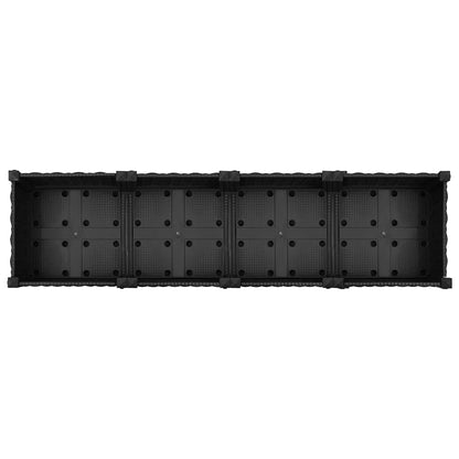 vidaXL Hochbeet 160x40x71 cm Polypropylen