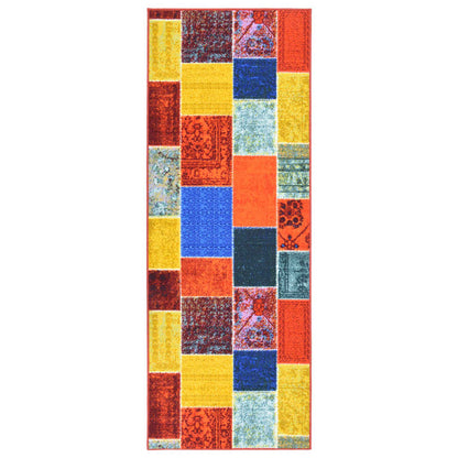 vidaXL Tapis de Couloir Multicolore 80x250 cm