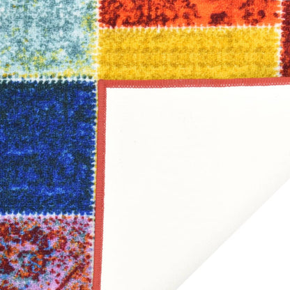 vidaXL Tapis de Couloir Multicolore 80x250 cm