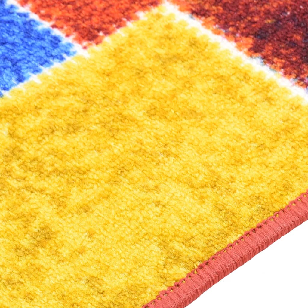 vidaXL Tapis de Couloir Multicolore 80x250 cm