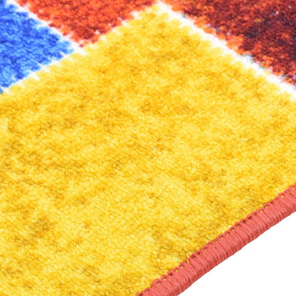 vidaXL Tapis de Couloir Multicolore 80x250 cm