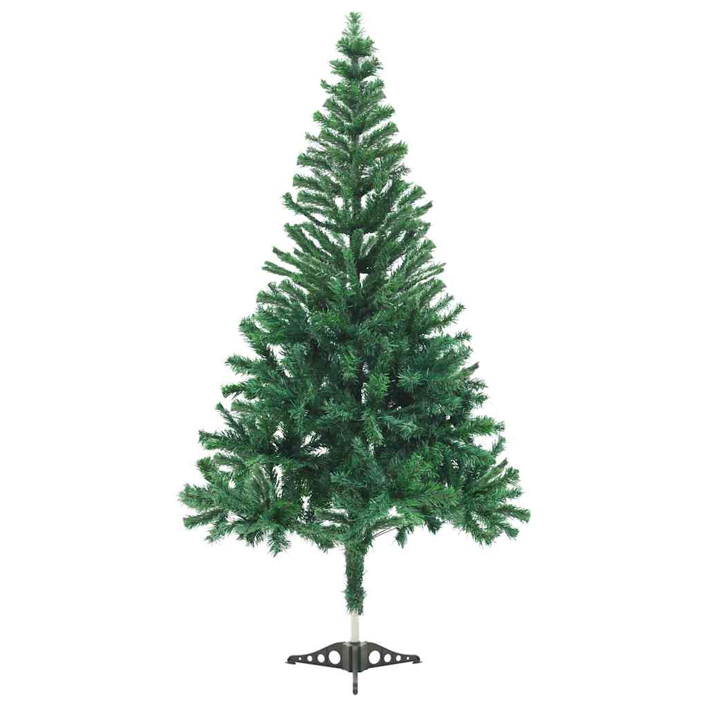 vidaXL Künstlicher Weihnachtsbaum Beleuchtung Kugeln 210cm 910 Zweige