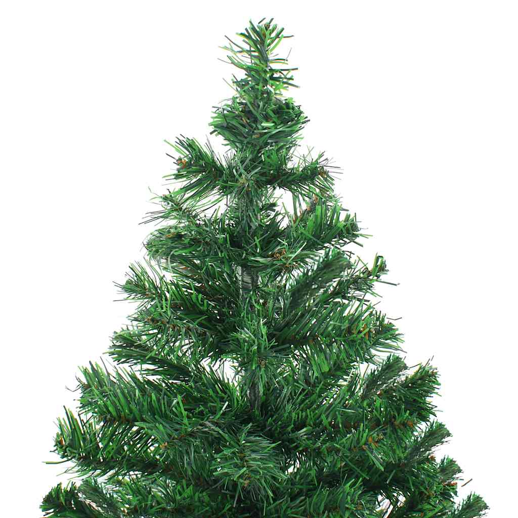 vidaXL Künstlicher Weihnachtsbaum Beleuchtung Kugeln 210cm 910 Zweige