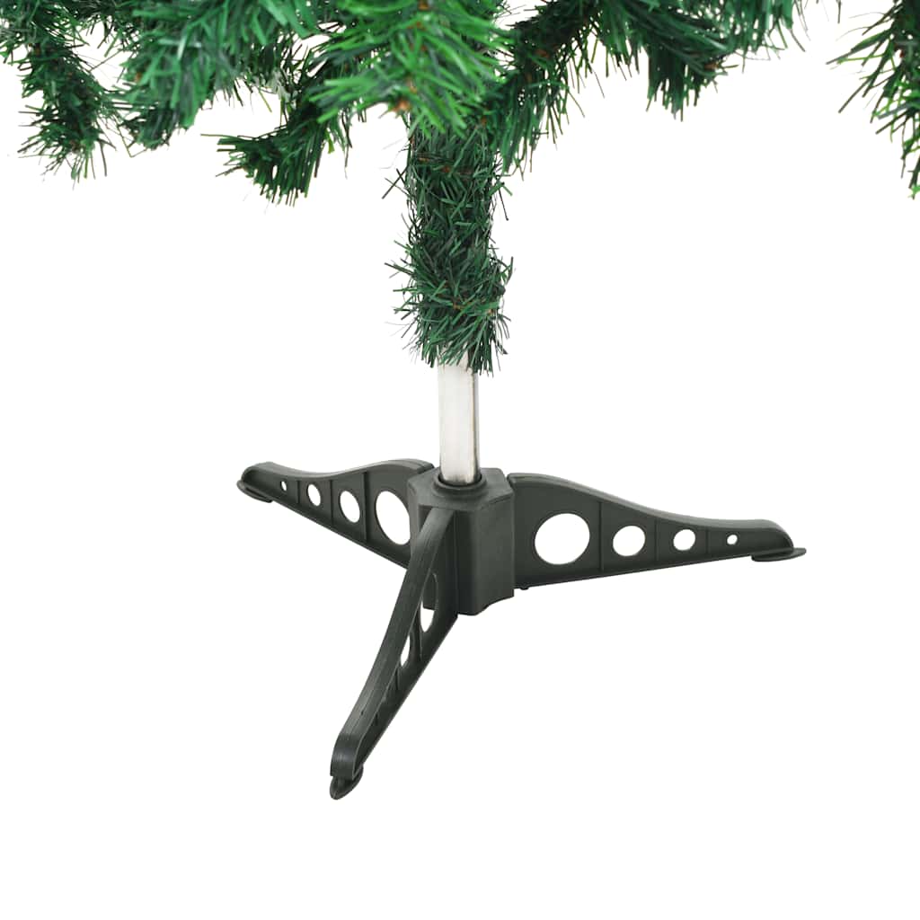 vidaXL Künstlicher Weihnachtsbaum Beleuchtung Kugeln 210cm 910 Zweige