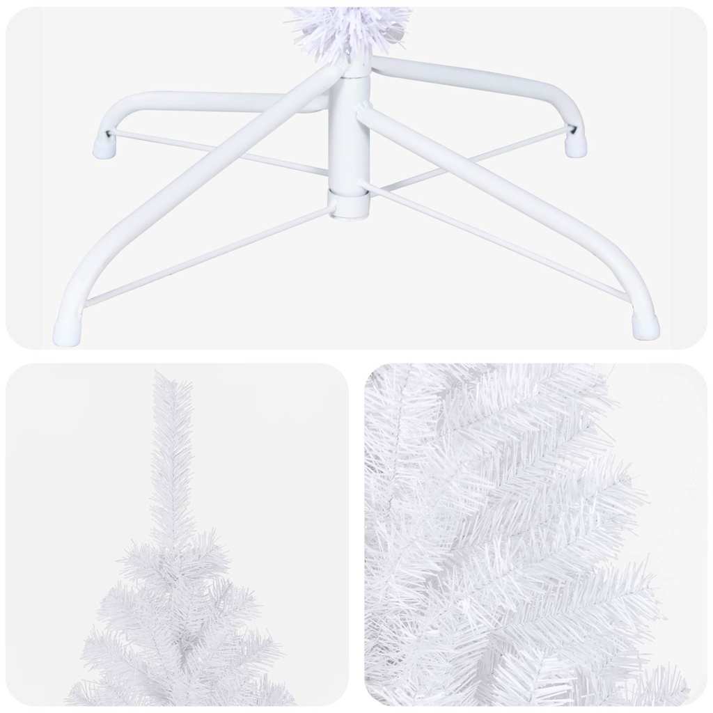 vidaXL Künstlicher Weihnachtsbaum Beleuchtung Kugeln 180cm 620 Zweige