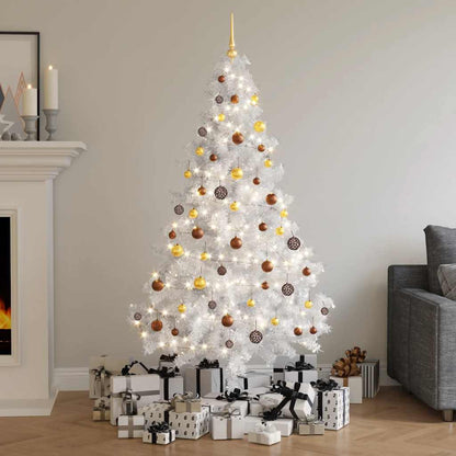 vidaXL Künstlicher Weihnachtsbaum Beleuchtung Kugeln 180cm 620 Zweige