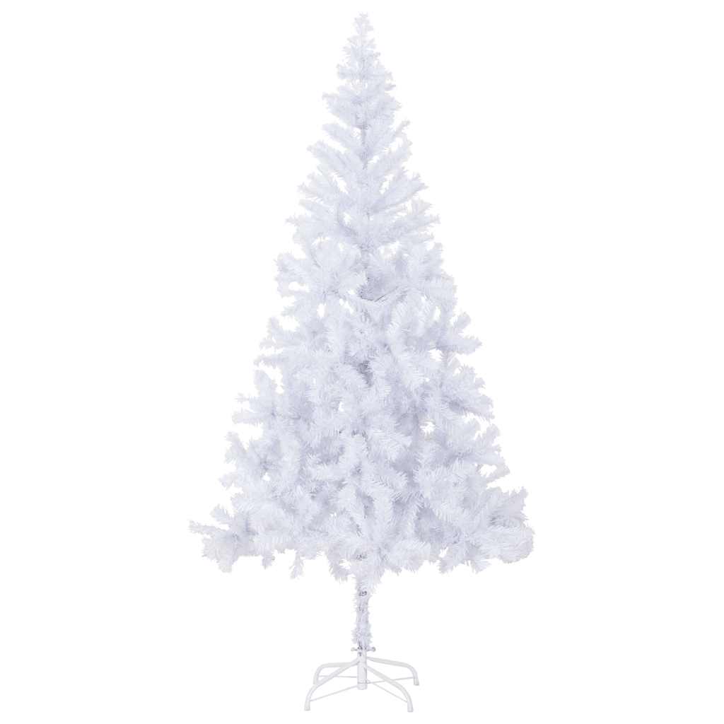 vidaXL Künstlicher Weihnachtsbaum Beleuchtung Kugeln 210cm 910 Zweige
