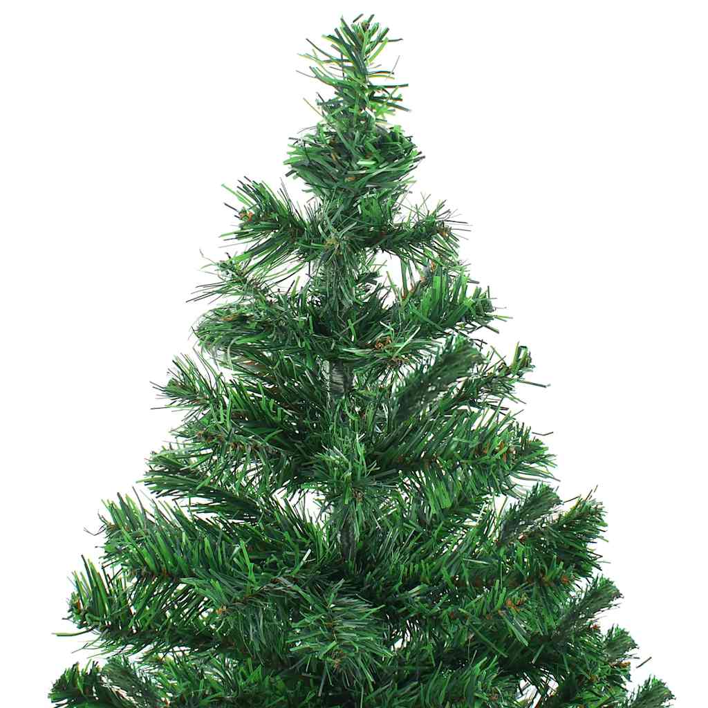 vidaXL Künstlicher Weihnachtsbaum Beleuchtung Kugeln 120cm 230 Zweige