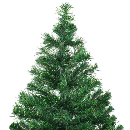 vidaXL Künstlicher Weihnachtsbaum Beleuchtung Kugeln 120cm 230 Zweige