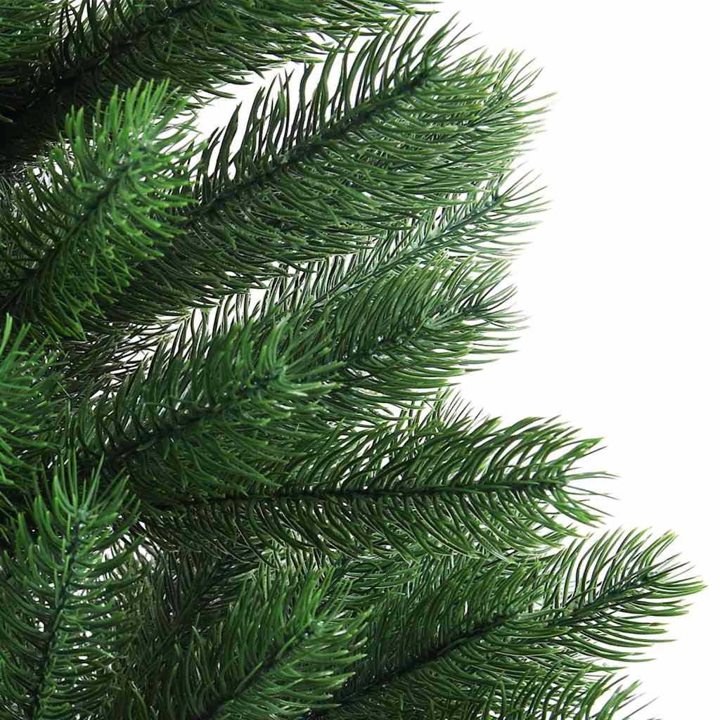 vidaXL Künstlicher Weihnachtsbaum mit Beleuchtung & Kugeln 65 cm Grün