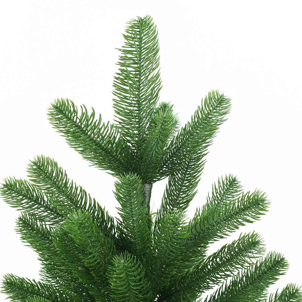 vidaXL Sapin de Noël artificiel avec éclairage et boules 150 cm Vert