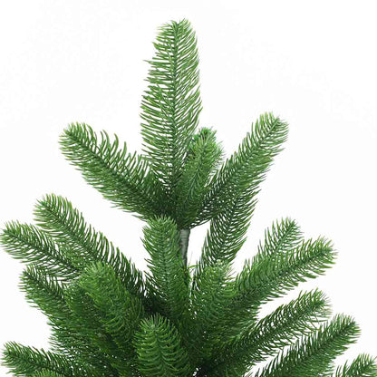 vidaXL Sapin de Noël artificiel avec éclairage et boules 150 cm Vert