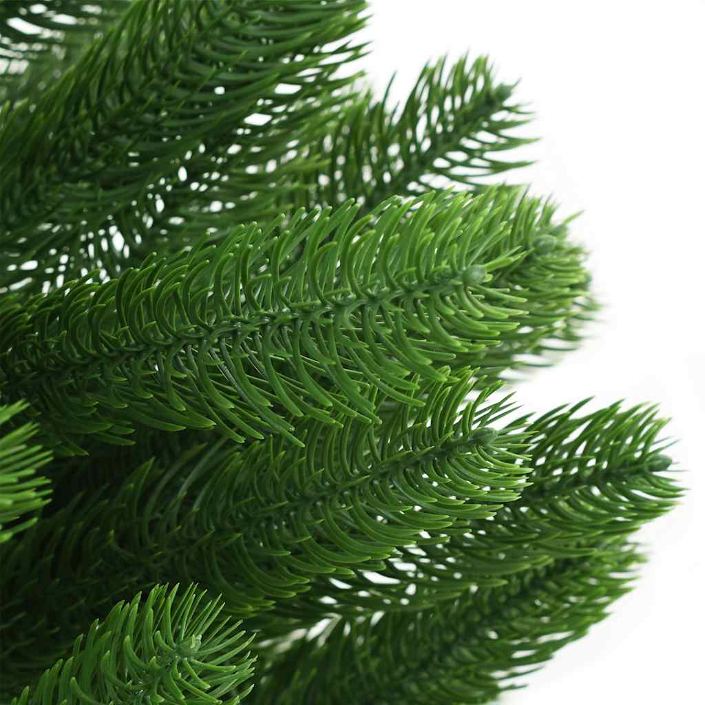 vidaXL Künstlicher Weihnachtsbaum mit Beleuchtung & Kugeln 180 cm Grün
