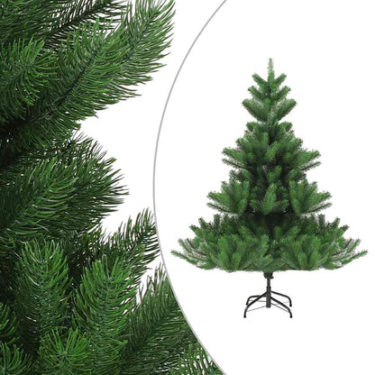 vidaXL Sapin de Noël artificiel Nordmann avec LED et boules Vert 150 cm