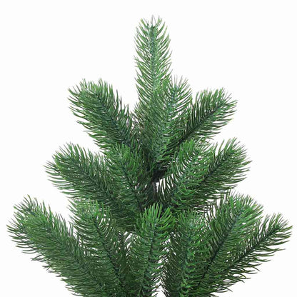 vidaXL Künstlicher Weihnachtsbaum Nordmann LED & Kugeln Grün 180 cm