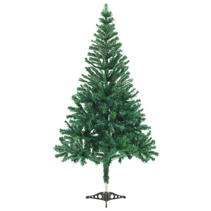 vidaXL Künstlicher Weihnachtsbaum Beleuchtung Kugeln 120cm 230 Zweige