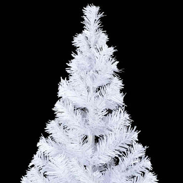 vidaXL Sapin de Noël artificiel éclairage boules 210 cm 910 branches