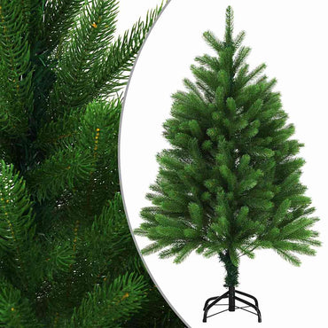 vidaXL Künstlicher Weihnachtsbaum mit Beleuchtung & Kugeln 120 cm Grün