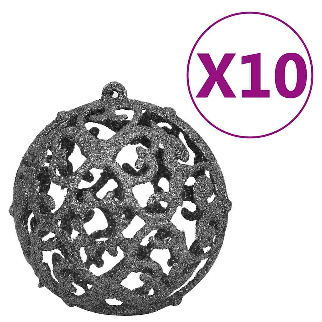 vidaXL Künstlicher Weihnachtsbaum Beleuchtung & Kugeln 210 cm Grün