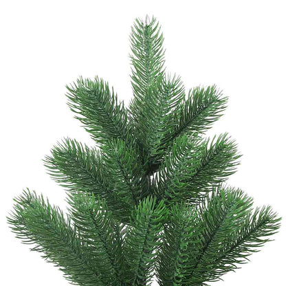 vidaXL Künstlicher Weihnachtsbaum Nordmann LED & Kugeln Grün 150 cm