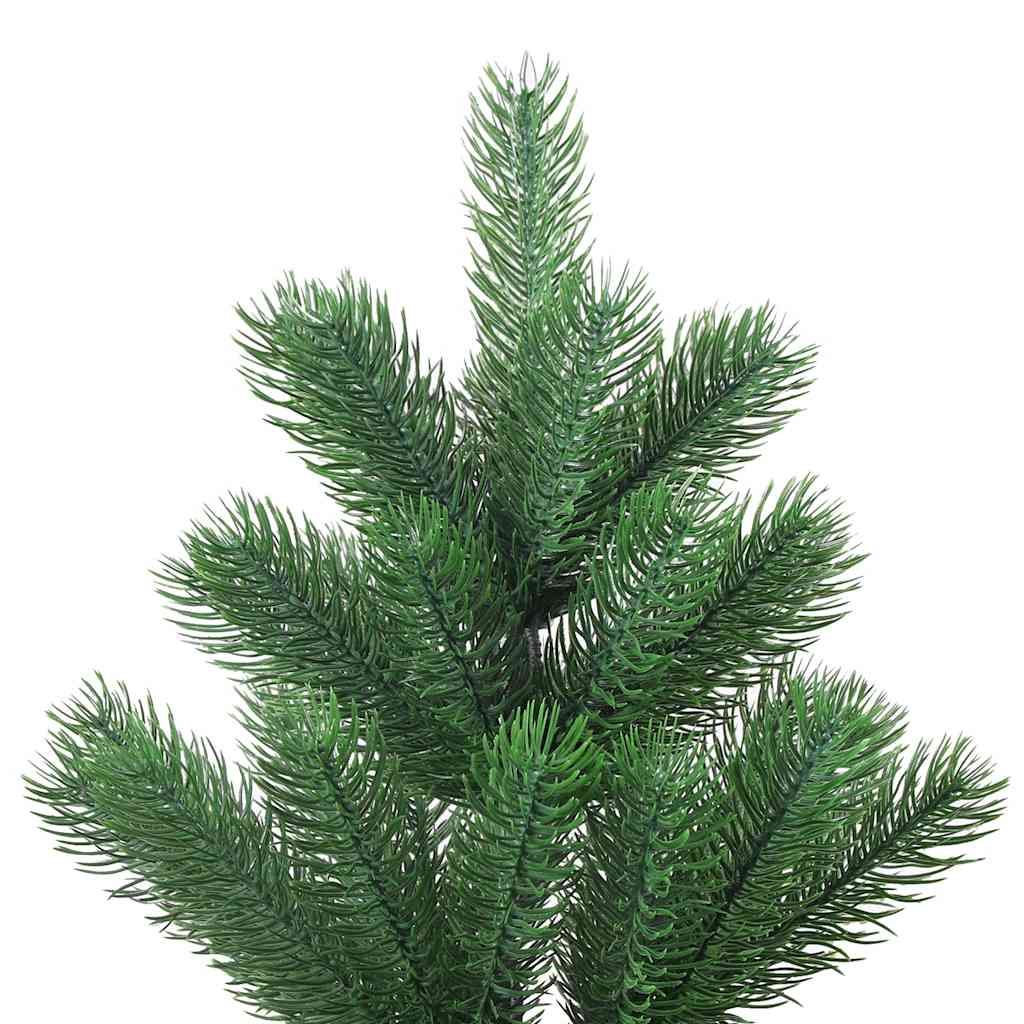 vidaXL Künstlicher Weihnachtsbaum Nordmann LED & Kugeln Grün 180 cm