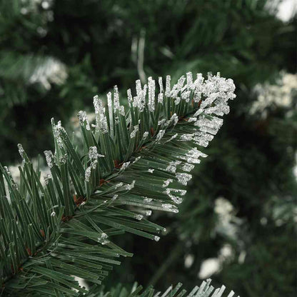 vidaXL Künstlicher Weihnachtsbaum mit Beleuchtung & Kugeln 180 cm