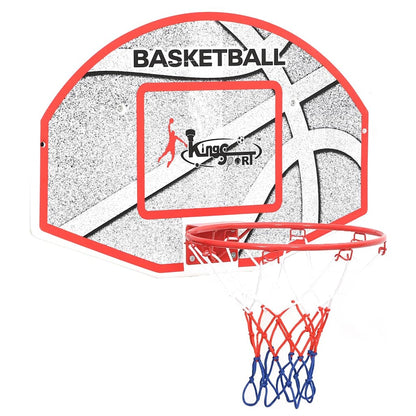 vidaXL 5-tlg. Basketball-Set zur Wandmontage 66x44,5 cm