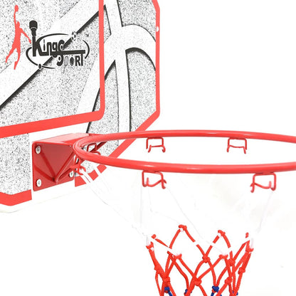 vidaXL 5-tlg. Basketball-Set zur Wandmontage 66x44,5 cm