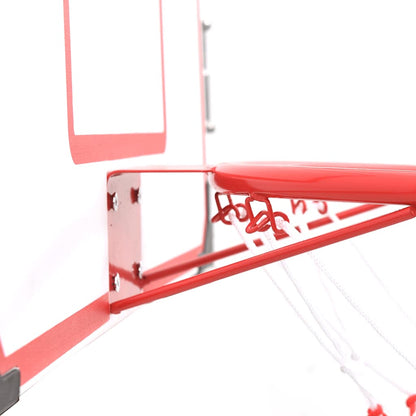 vidaXL 5-tlg. Basketball-Set zur Wandmontage