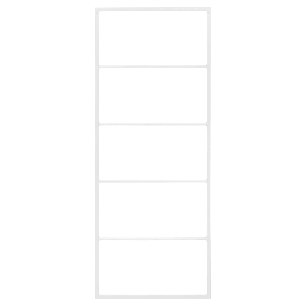 Handtuchhalter Weiß 45 x 10 x 115 cm Stahl